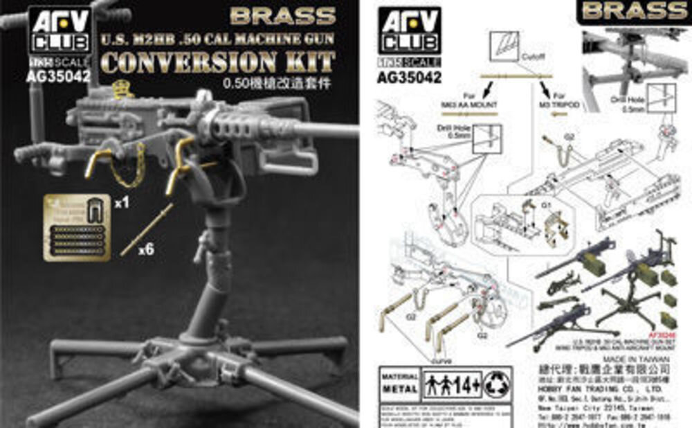 US M2HB.50 Cal Mach.Gun convers.