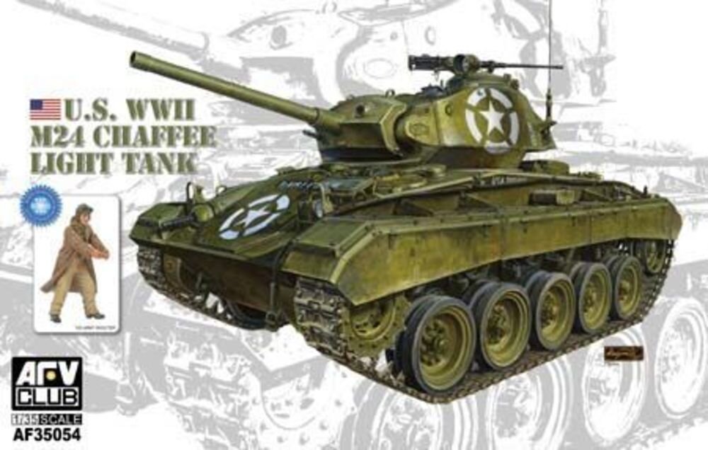 U.S. WWII M24 Chaffee Light Tank