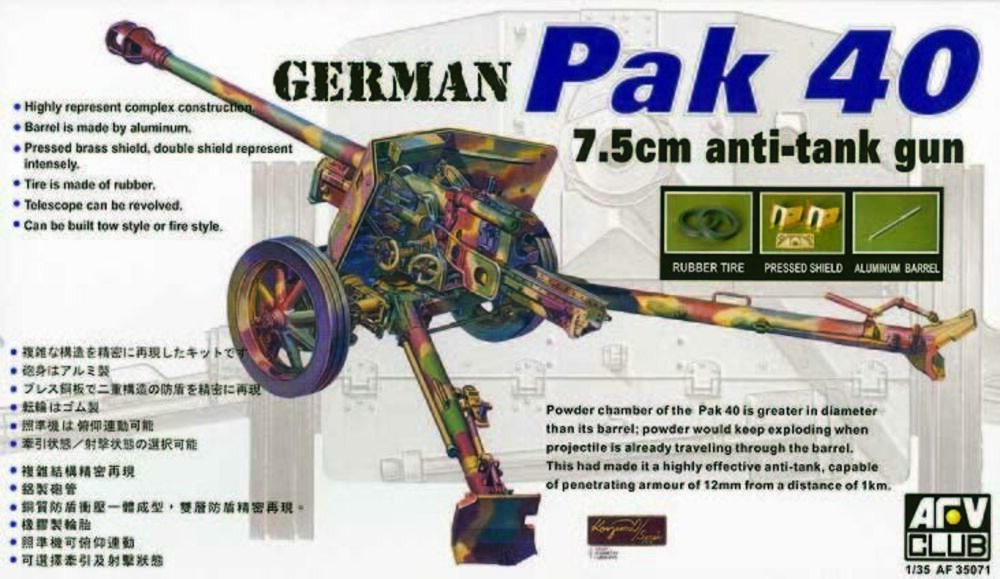 PAK40 76m/m GUN