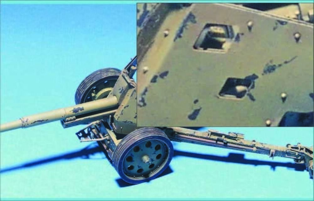 Brass Shield bolt for Pak43/41 & Pak 40 (CNC produce)