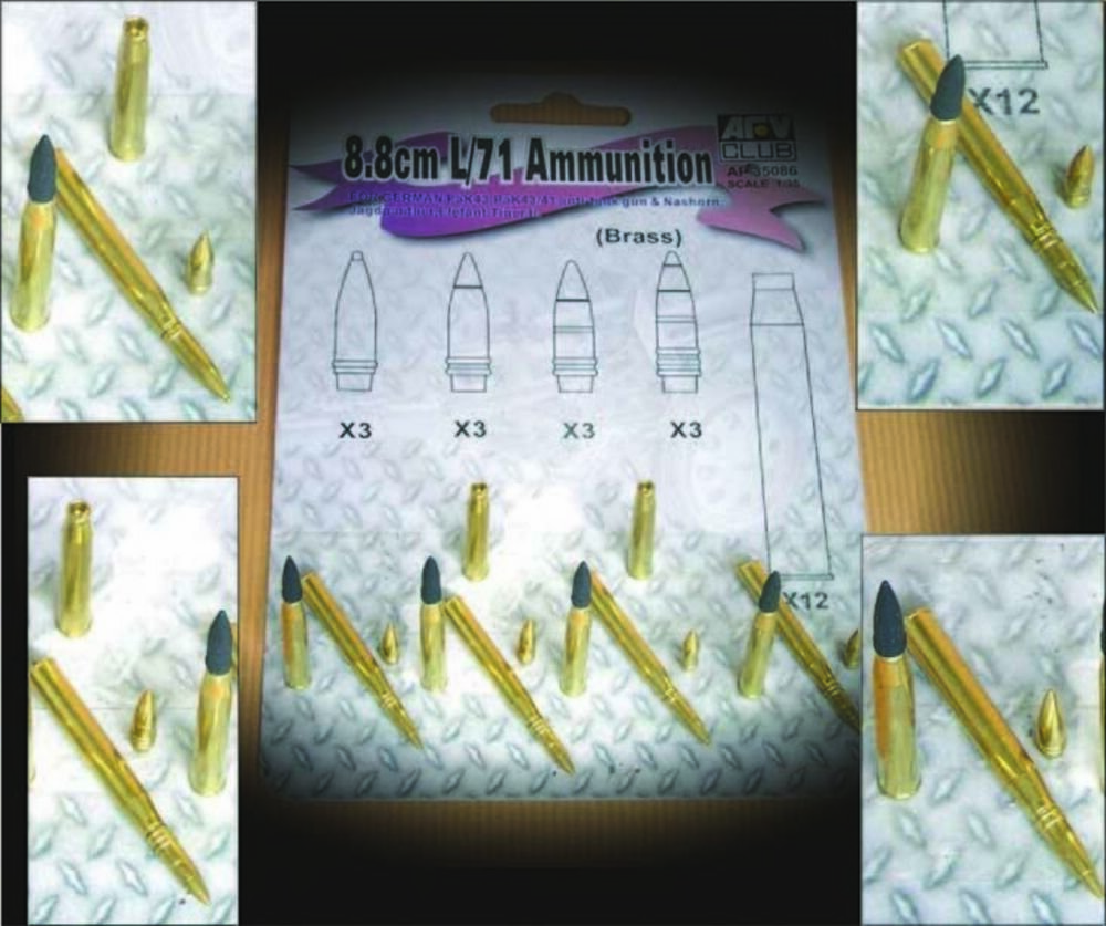 8.8cm L/71 Ammunition set