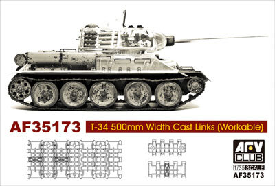 T-34″S 500mm Width Cast Links Workable