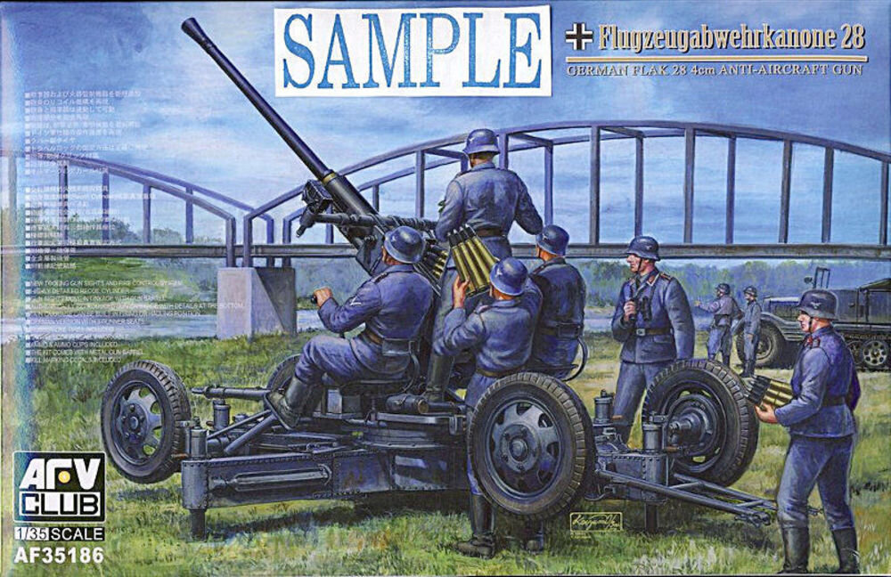 40mm Flak 28 Bofors WWII German