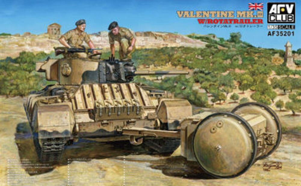 Valentine MK III w.Rolatrailer