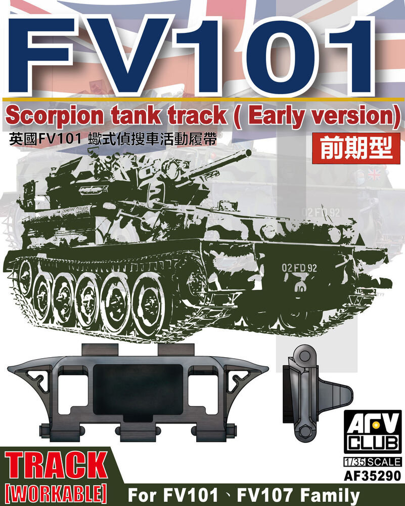 Scorpion/scimitar CVR Family Workable track(early type)