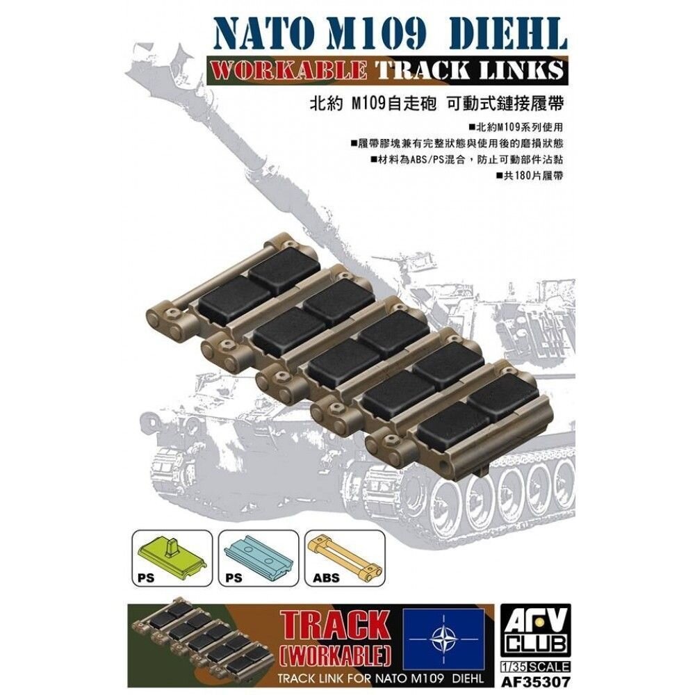 Workable tracks for M109 NATO Diehl
