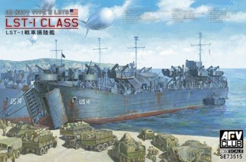 1/350 US WW2 LST-1 Class