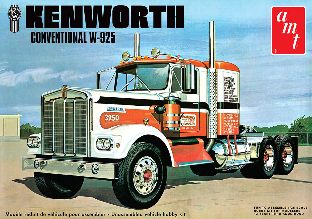 Kenworth W925 Watkins Conventional Semi Trucker