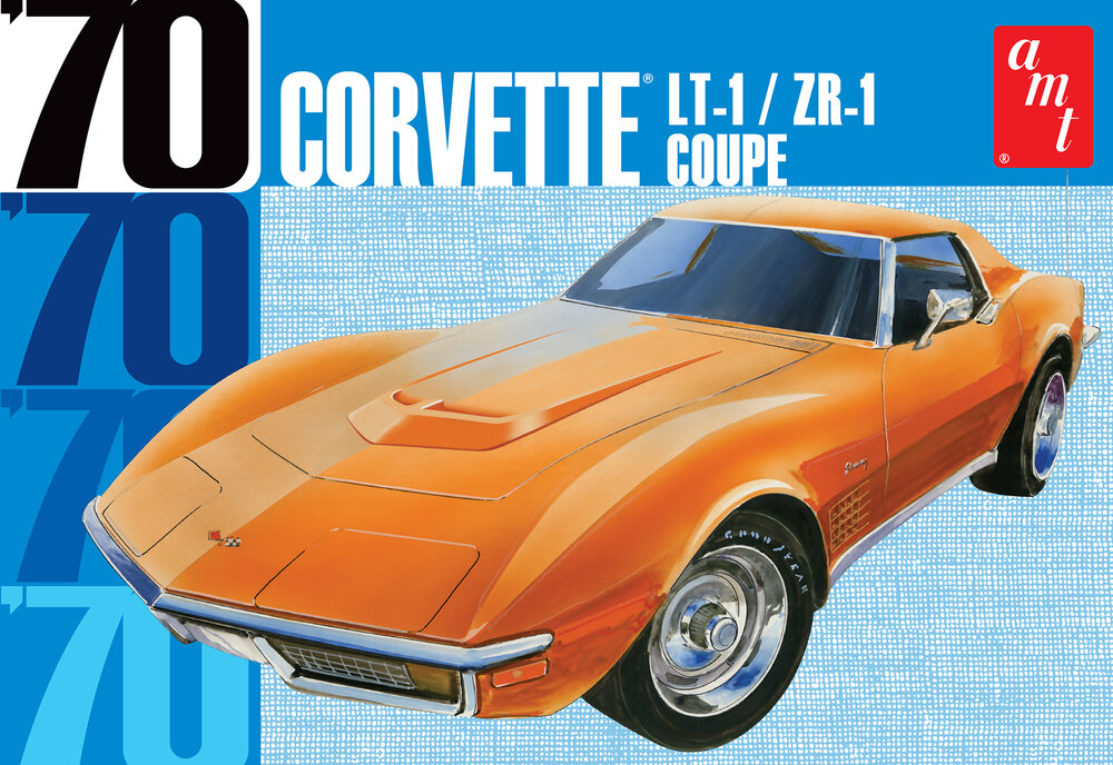 1:25 1970 Chevy Corvette Coupe