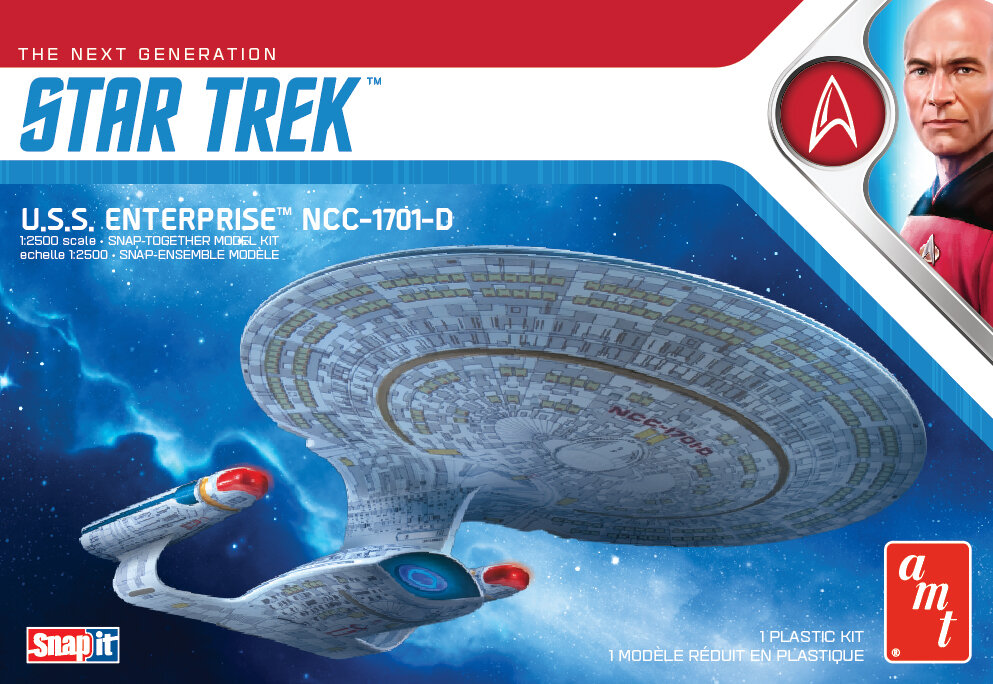 Star Trek U.S.S. Enterprise-D (Snap)