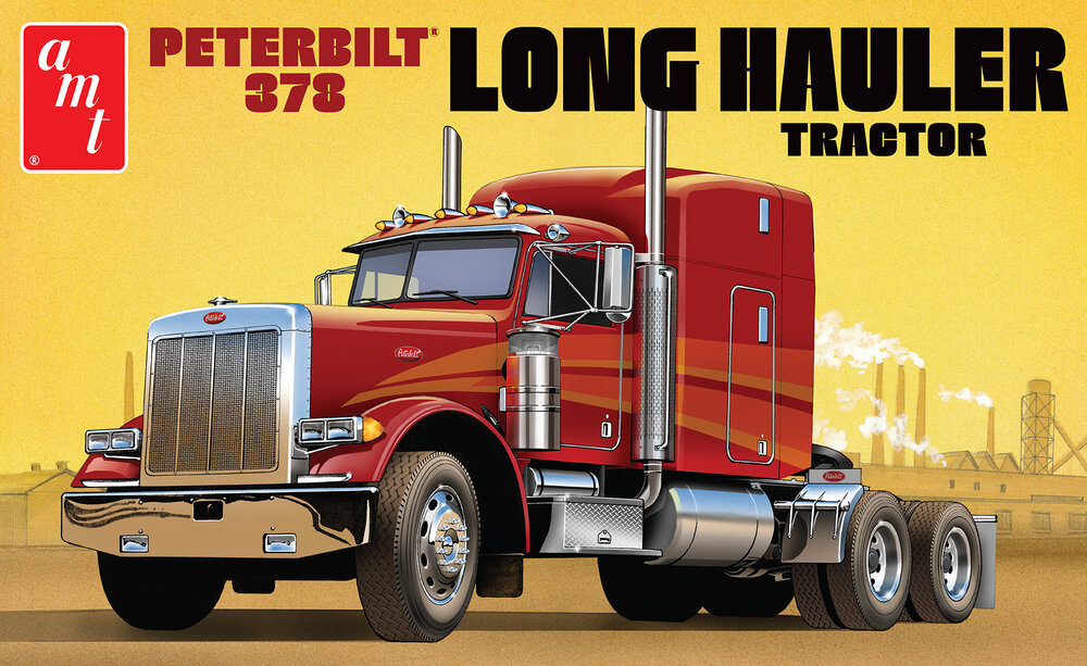 Peterbilt 378 Long Hauler Semi Tractor