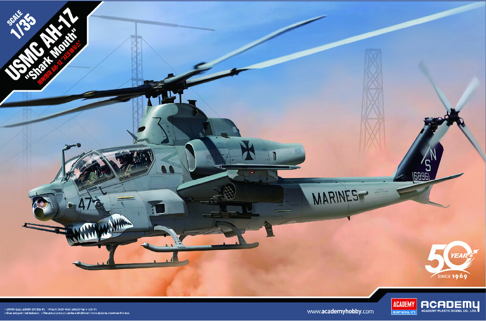 1/35 USMC AH-1Z ″Shark Mouth″