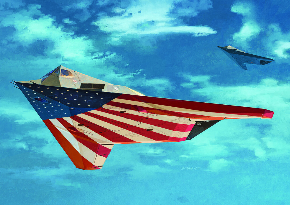 1/48 F-117A ″LAST FLIGHT″