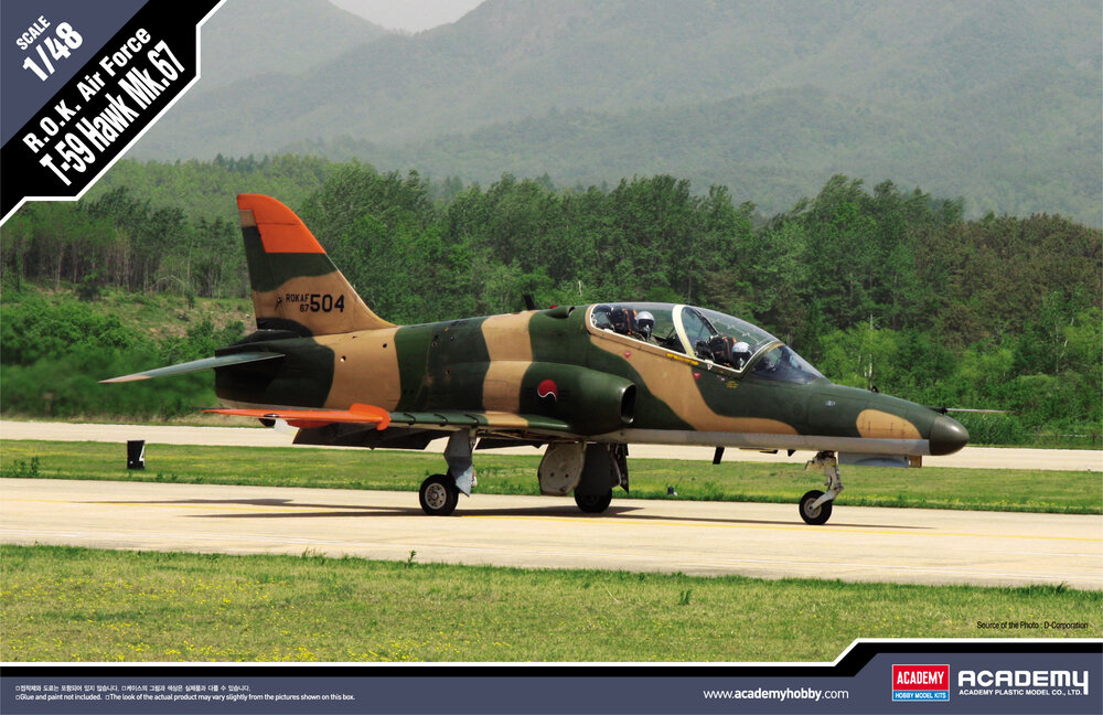 1/48 ROK AIRFORCE T-59 HAWK MK. 67