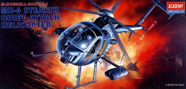 1/48 MH-6 STEALTH HELICOPTER