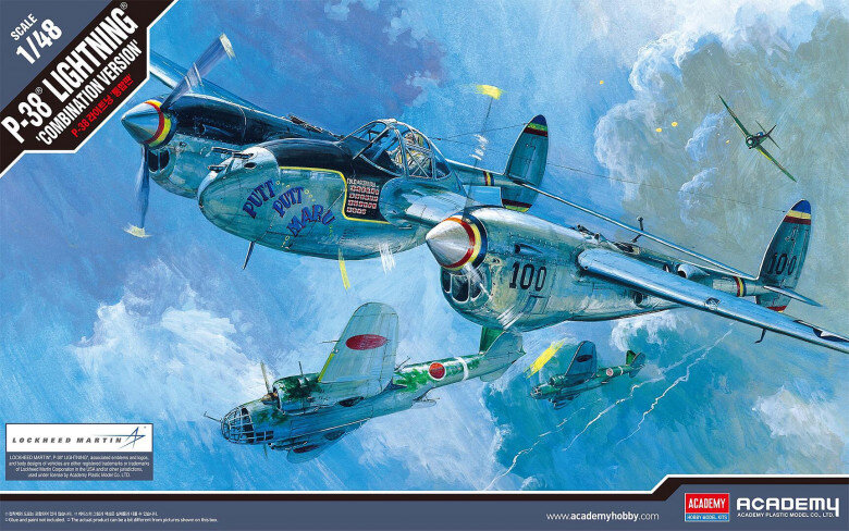 1/48 P-38 COMBINATION VERSION