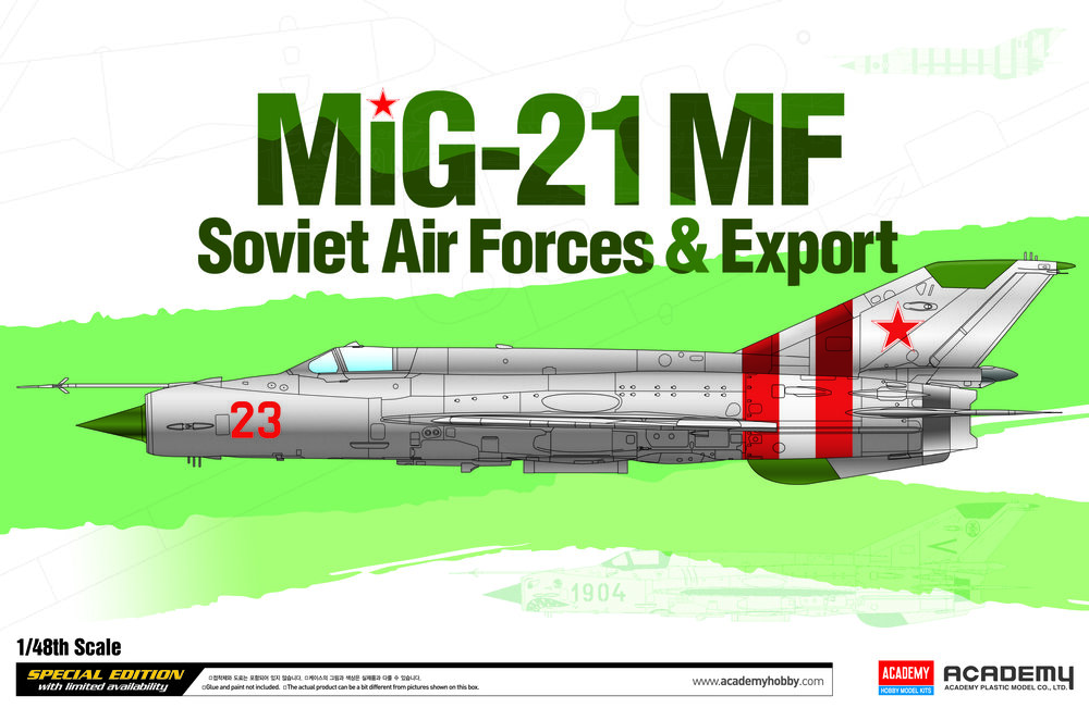 1/48 Mig-21 MF ″Soviet Air Force & Export″ LE: