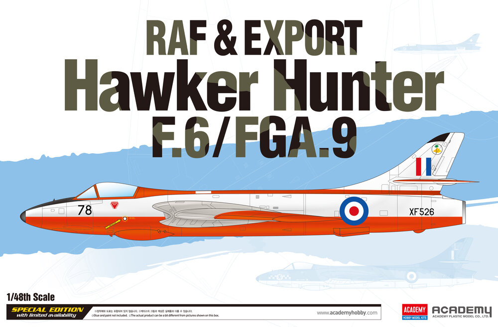 1/48 RAF & Export Hawker Hunter F.6/FGA.9