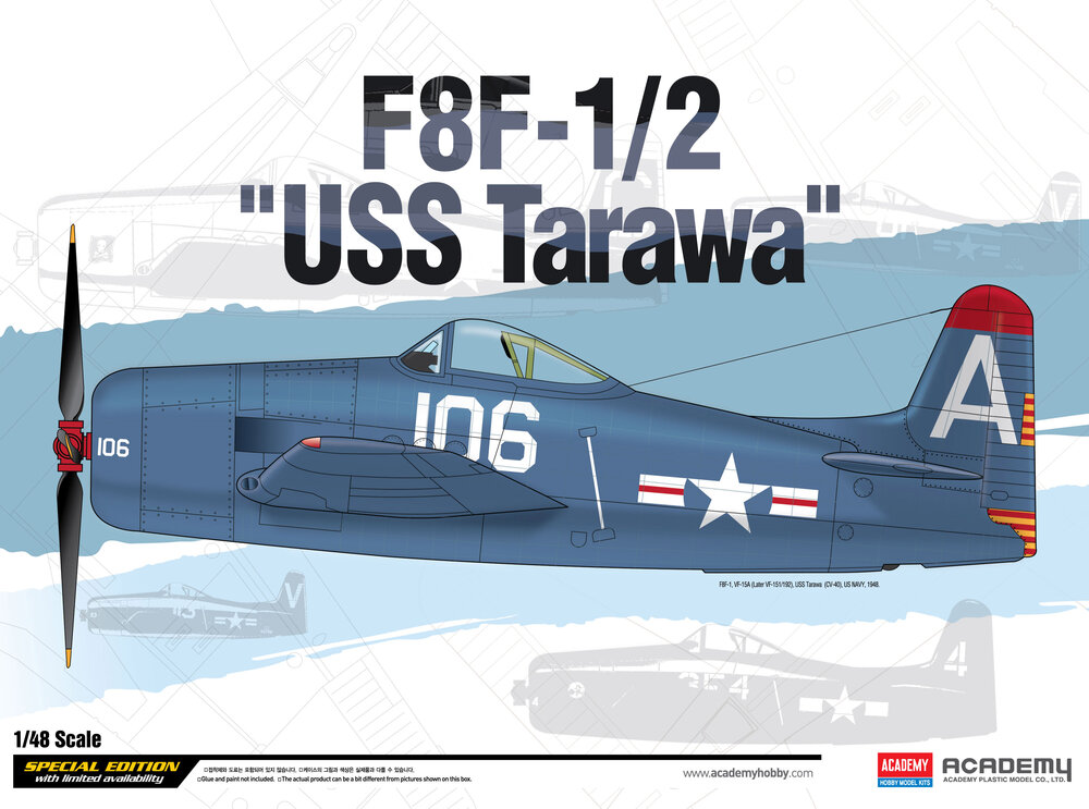 1/48 F8F-1/2 ″USS Tarawa″ LE: