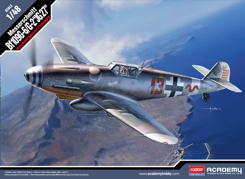 1/48 Messerschmitt Bf109G-6/G-2 ″JG 27″