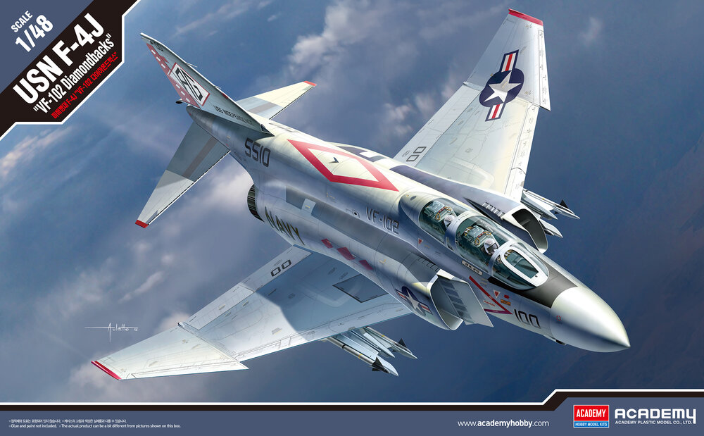 1/48 USN F-4J VF-102 Diamondbacks