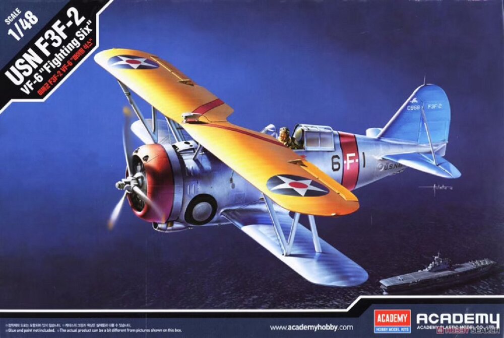 1/48 USN F3F-2 VF-6 ″Fightinh Six″