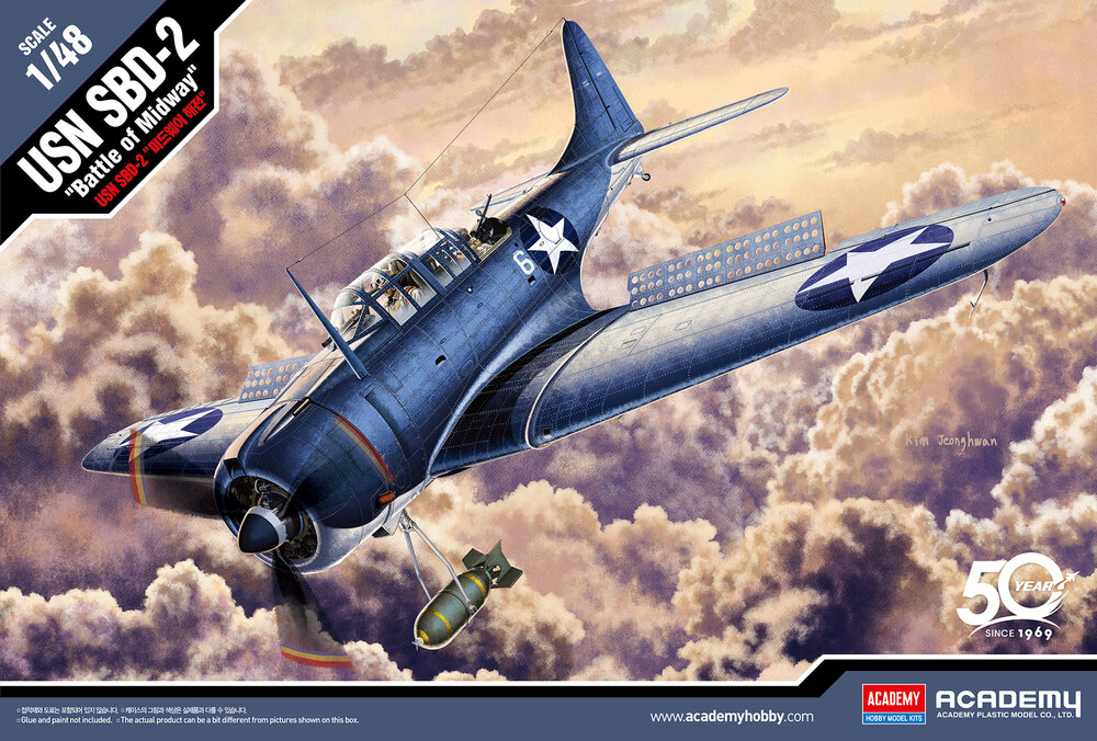 1/48 USN SBD-2 ″Midway″ (1)