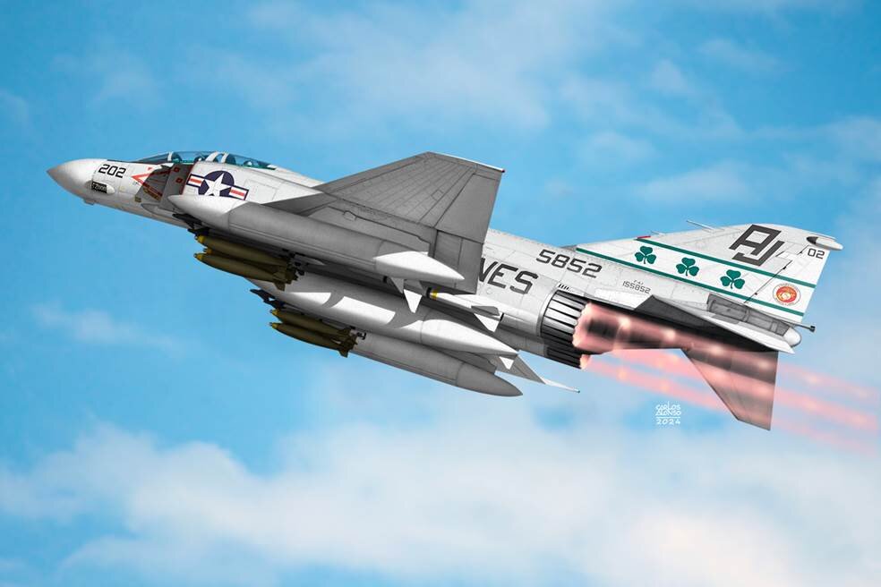 USMC F-4J Phantom II ″VMFA-333 Fighting Shamrocks″