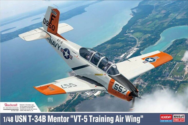 1/48 USN T-34B Mentor ″VT-5 Training Air Wing″
