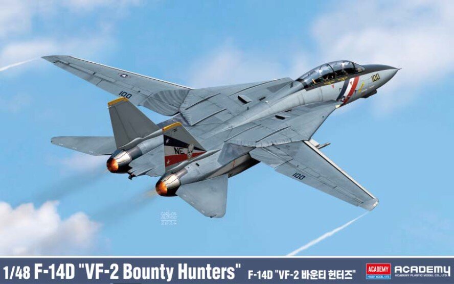 1/48 F-14D “VF-2 Bounty Hunters