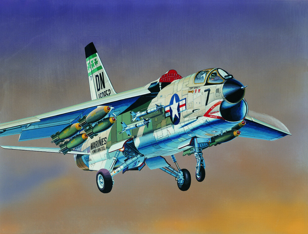 1/72 F-8E CRUSADER