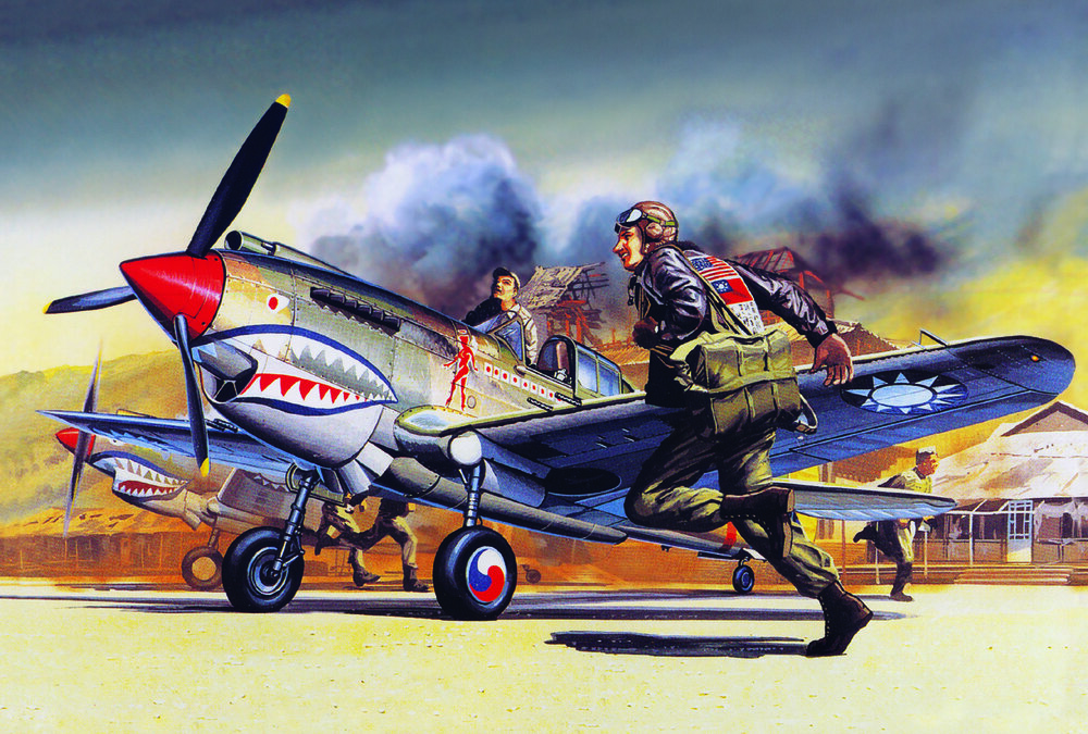 1/72 CURTISS P-40B