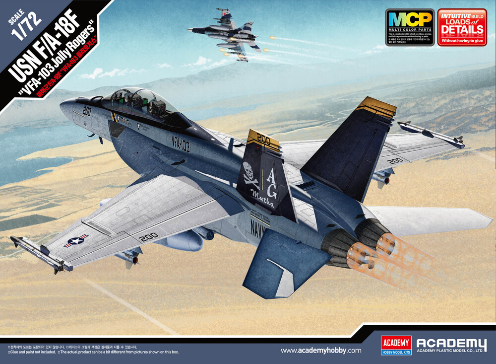 1/72 USN F/A-18F ″VFA-103 Jolly Rogers″ MCP