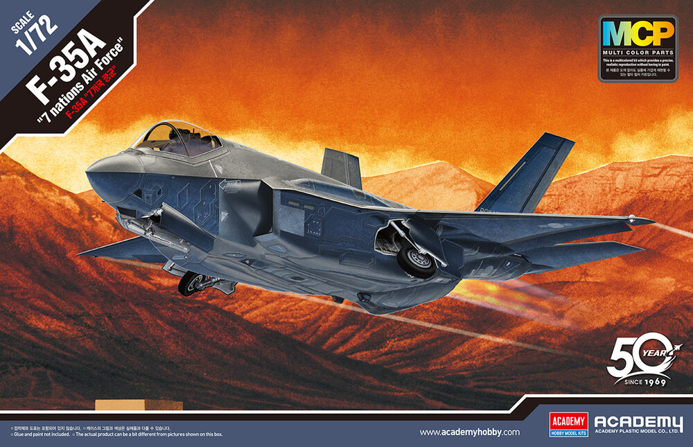 F-35A ″Seven Nation Air Force″ NL decal