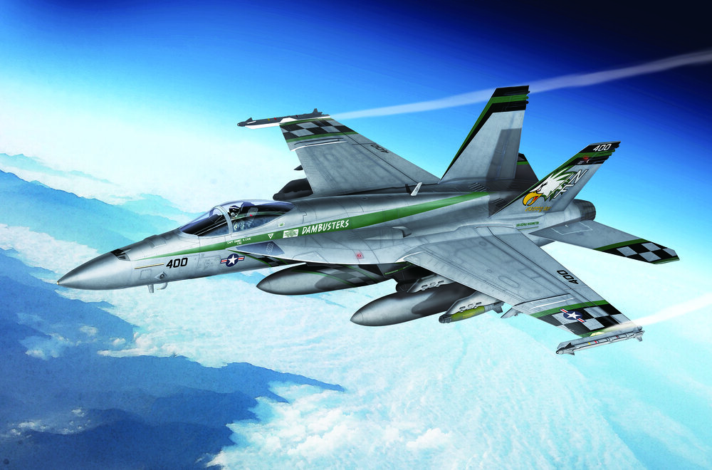 1/72 USN F/A-18E ″VFA-195 Chippy Ho″