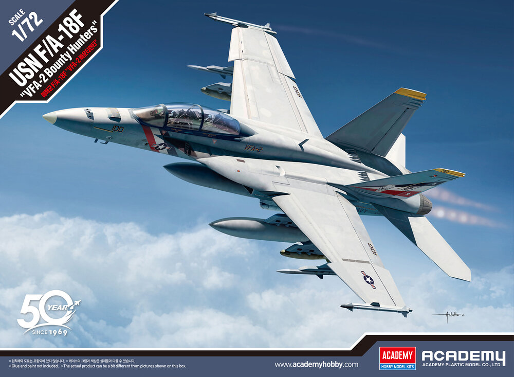 1/72 USN F/A-18F-″VFA-2 Bounty Hunters″