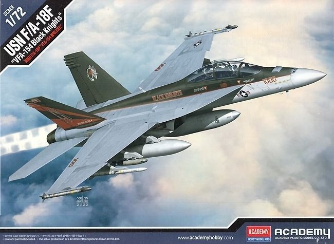 1/72 USN F/A-18F ″VFA-154 Black Knights″