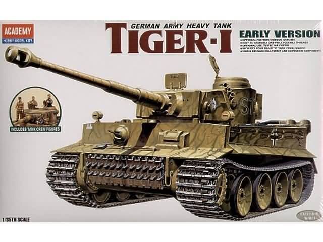 1/35 TIGER I WWII TANK 'EXTERIOR MODEL'