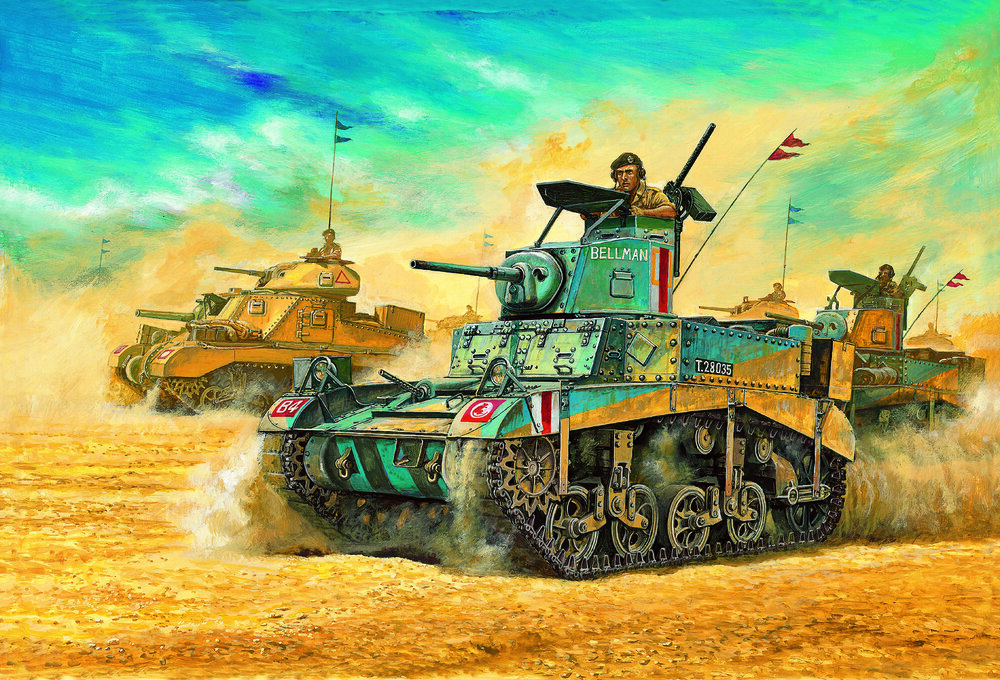 1/35 BRITISH M3 STUART ″HONEY″