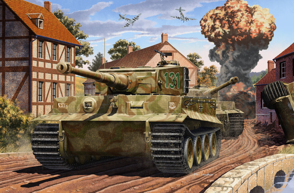 1/35 TIGER-I MID VER. ″Anniv.70 Normandy Invasion 1944″ LE: