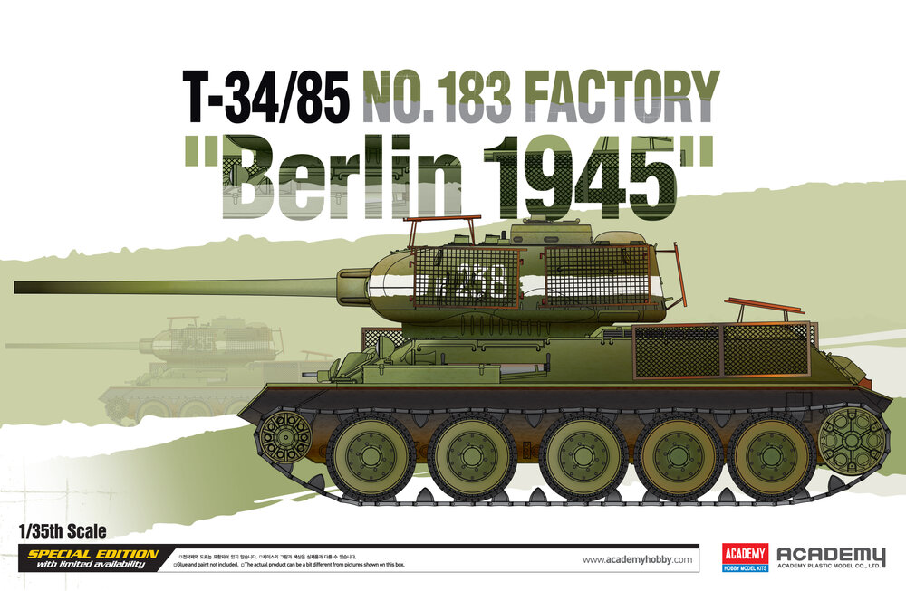 1/35 T-34/85 No.183 Factory ″Berlin 1945″