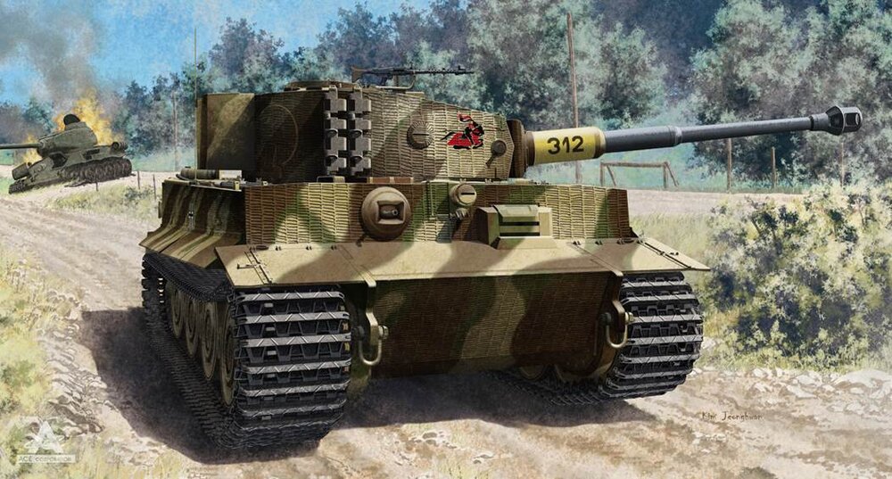 1/72 German Tiger-â  Ver. Late