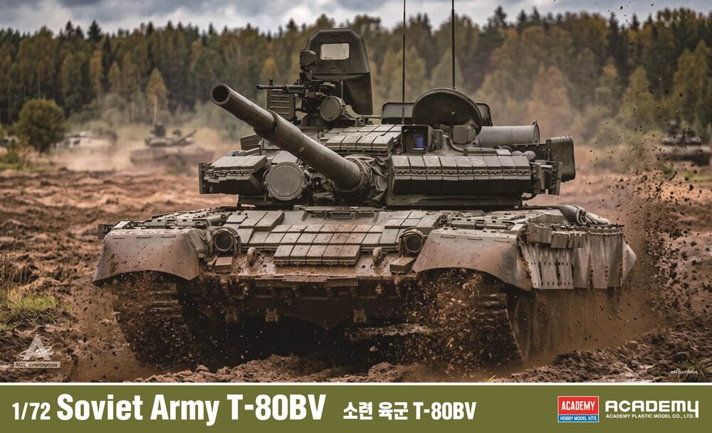 1/72 Soviet Army T-80BV