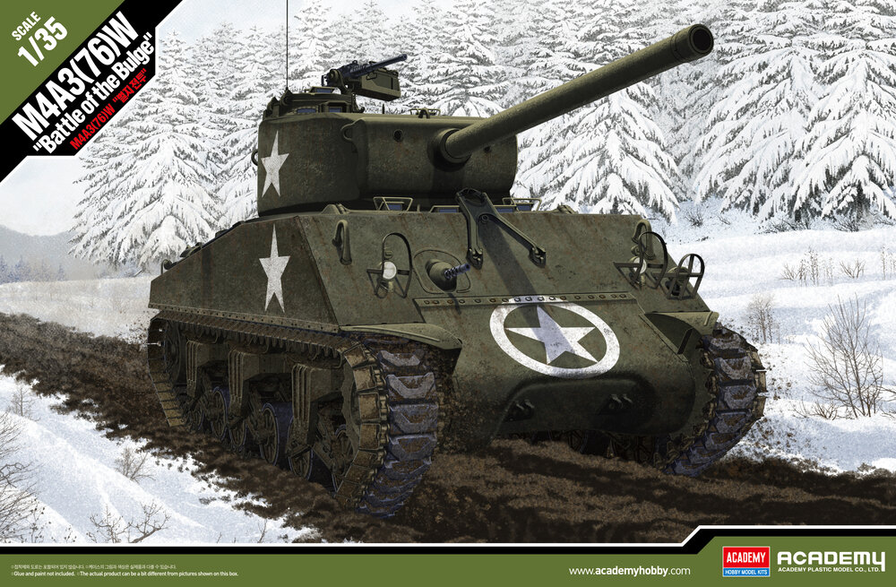 1/35 M4A3 (76)W ″Battle of Bulge″