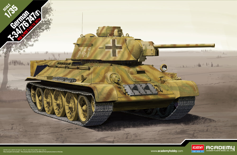 1/35 German T-34/76 747 (r)