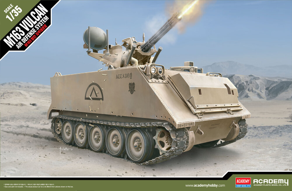 1/35 M163 Vulcan Air Defense System