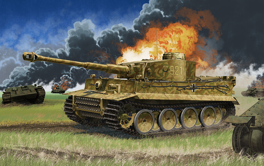 1/35 German Tiger-I Ver. EARLY ″Operation Citadel″