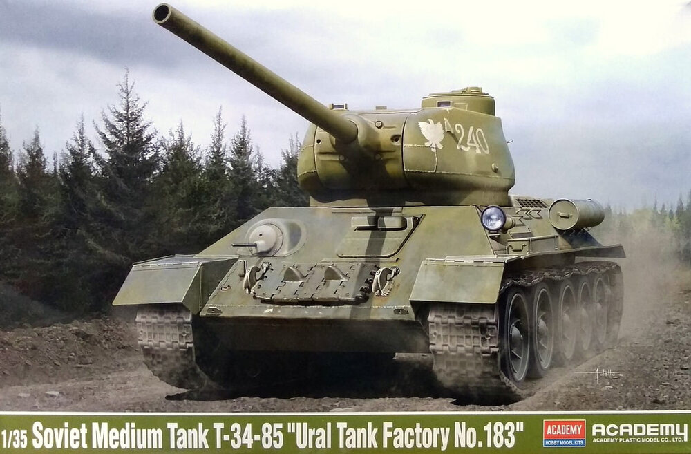 1/35 Soviet Med.Tank T-34-85 Üral Tank Factory no.183″
