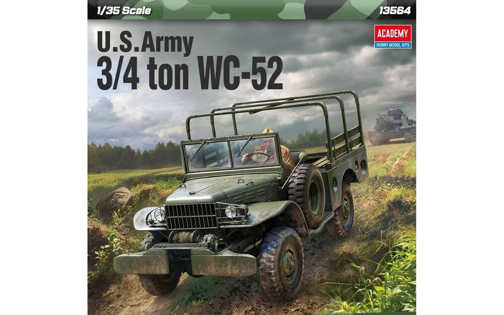 1/35 U.S. Army 3/4 ton WC-52