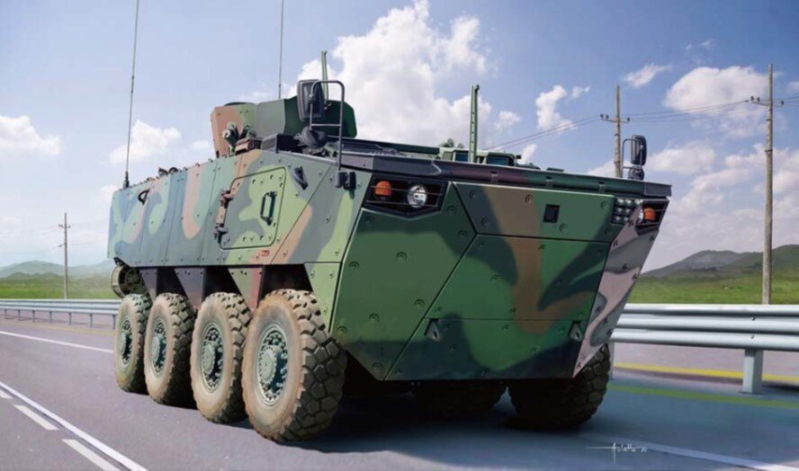 1/35 R.O.K. Army K808 Wheeled Armored Vehicle